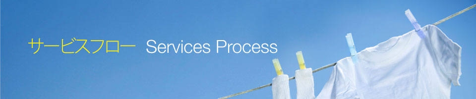 サービスフロー  Services Process